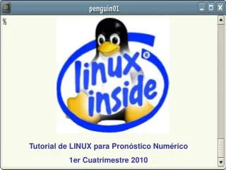 Tutorial de LINUX para Pronóstico Numérico 1er Cuatrimestre 2010